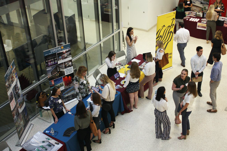 The annual Career Fair brings regional and national firms including Gensler, HOK, Disney and Corgan to campus seeking to hire students in internships and entry-level design positions